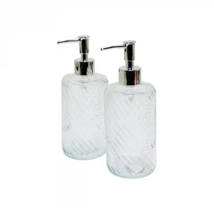 YAKUT-11065 ÇİZGİLİ BÜYÜK SIVI CAM SABUNLUK*48=K