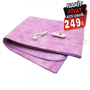 YAŞAM YM-2408 ( ELEKTRİKLİ ) BATTANİYE ( ÇİFT KİŞİLİK ) ( 120X160CM ) (220V-50Hz / 0.80-0.44 Amper)*5=K