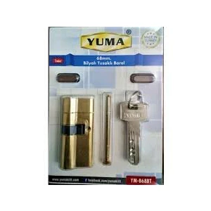 YUMA YM-B68BT TUZAKLI BİLYALI SARI BAREL 68MM*50